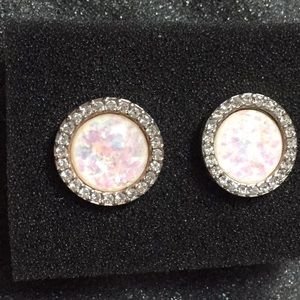 2/$15 Rose gold Opal gauges size 1/2